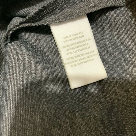 Deletta Anthropologie Gray Jersey Knit Stretch Dress XS - Picture 7 of 9